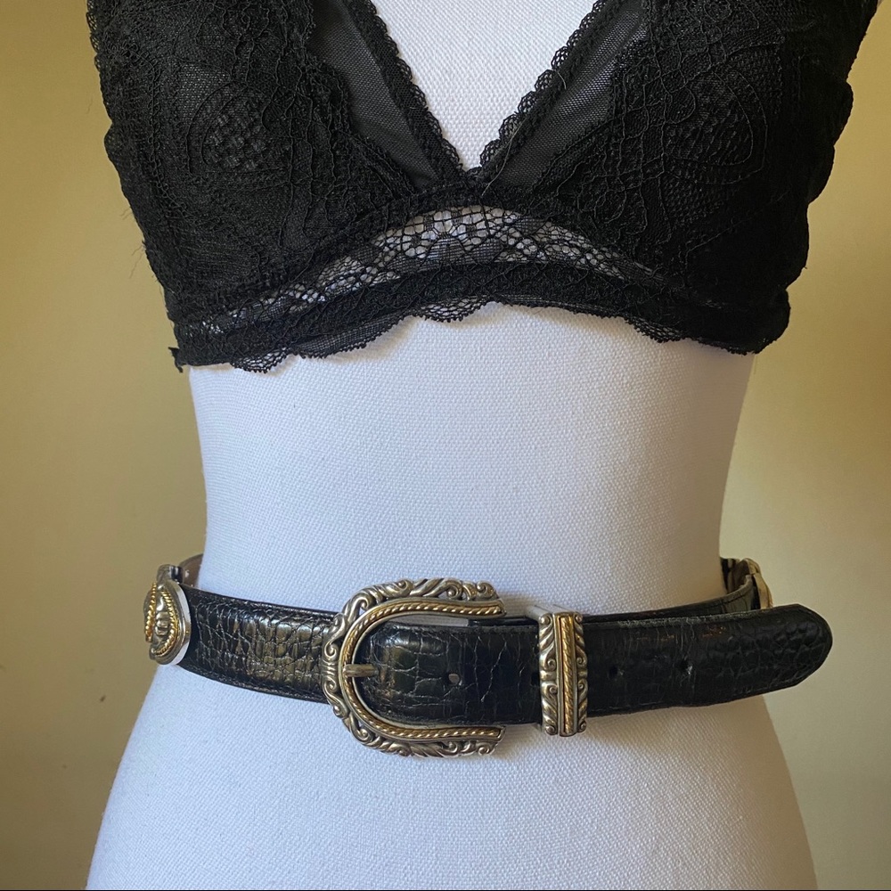 Brighton Accessories Women's Concho Belt Size L